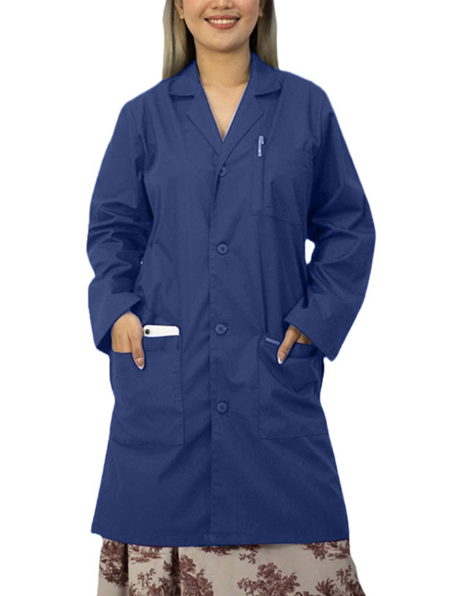 Free Embroidery Unisex Premium White Lab Coat
