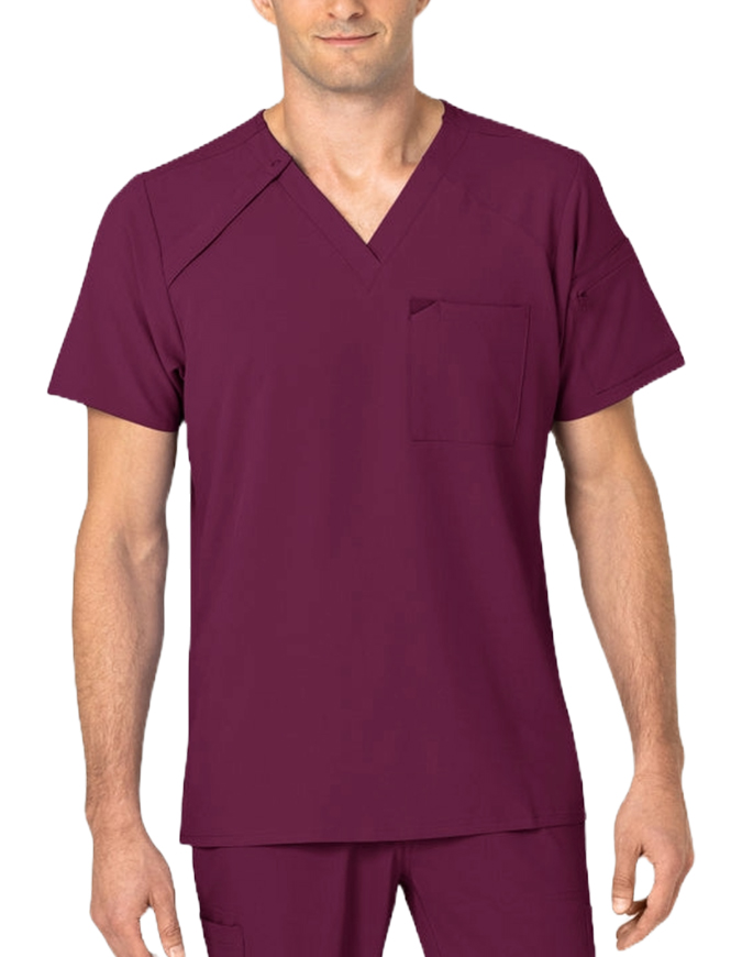 Wink Scrubs wink Renew Men's EZ Zip Scrub Top
