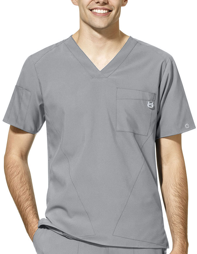 WonderWink W123 Men's V-Neck Top