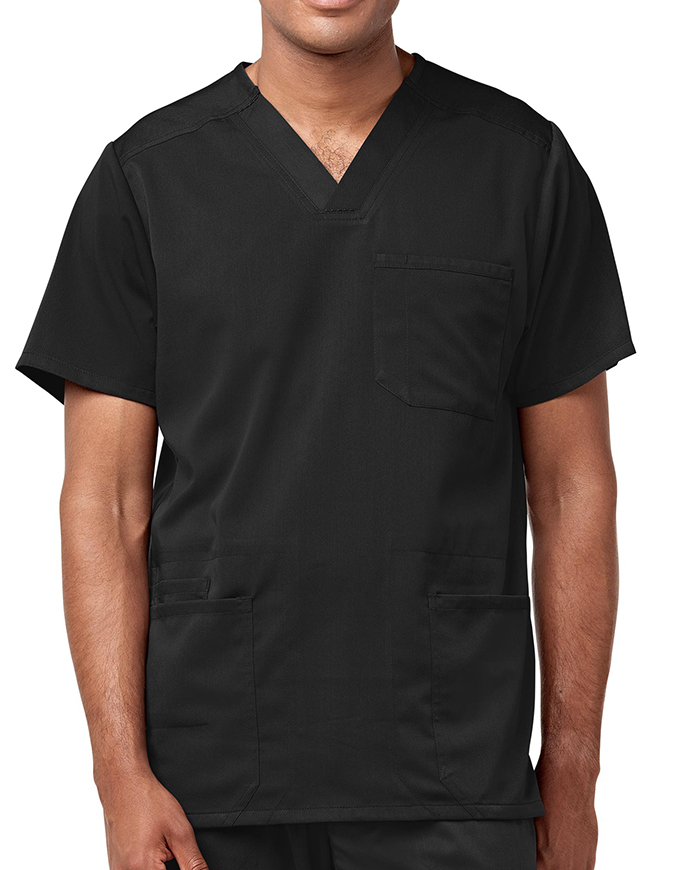 WonderWink Pro Men's Multi Pocket V-Neck Scrub Top