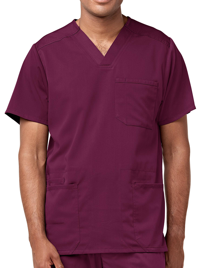 WonderWink Pro Men's Multi Pocket V-Neck Scrub Top