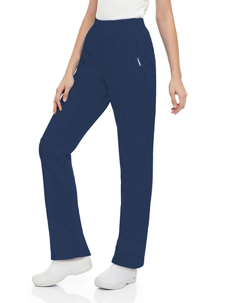 Clearance Women's Eased Classic Fit with Elastic Waist Scrub Pants