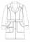 Adar Women Junior Fit 32 Inches Perfection Labcoat