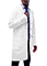 Adar Unisex 36 inch Snap Front Lab Coat