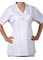 Adar Women Nursing Scrubs Mock Wrap Front Scrub Topp