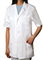 Adar Women's 31 Inches Short Sleeve Consultation  Lab Coat