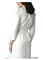Adar Women Scrub Uniforms Two Pockets White Dressp