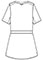 Adar Pro Women's Polished Melange Tailored Peplum Top