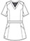 Adar Pro Women's Polished Melange Tailored Peplum Top
