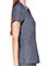 Adar Pro Women's Polished Melange Tailored Peplum Topp