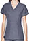 Adar Pro Women's Polished Melange Tailored Peplum Top
