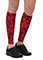 AMPS Unisex 15-20 mmHg Printed Calf Compression Sleeve