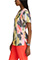 Barco One Women's V-Neck Zebra Brilliance Print Scrub Top
