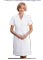 Barco Prima Womens Two Pocket Button Front White Nurses Dress