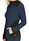 Barco One Wellness Women's Sleek Neckline Zip front Zen Scrub Jackets