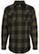 Burnside Yarn-Dyed Long Sleeve Flannel Shirt