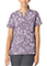 Carhartt CROSS-FLEX Women's Notch Neck Blossom Impressions Print Scrub Top