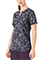 Carhartt CROSS-FLEX Women's Notch Neck Shadow Blossoms Print Scrub Top