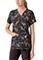 Wink Scrubs Carhartt Women's V-Neck Print Scrub Top in Furry Fete