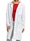 Cherokee's Professional Whites with Certainty Unisex 40 Inches Fluid Barrier Lab Coat