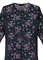 Flexibles Women's Zip Front Knit Panel Lucky In Love Printed Jacketp