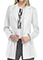 Cherokee Women's White 30 Inches Two Pocket Short Lab Coat