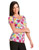 Cherokee Touch Women Wind Swept Square Neck Nurse Scrub Top