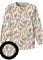 Cherokee Women Three Pocket Just Bee-cause Printed Scrub Jacket