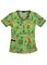 Clearance Sale! Tooniforms Women V-Neck Not So Scary Pooh Topp