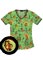 Clearance Sale! Tooniforms Women V-Neck Not So Scary Pooh Top