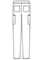 Cherokee Achieve Men's Straight Leg Small Pant