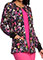 Cherokee Women's Doodle You Care Printed Snap Front Jacket