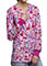 Cherokee Breast Cancer Awareness Women's Owl About The Love Snap Front Warm-up Jacket