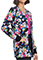 Cherokee Women's Stay Curious Print Warm-up Jacket