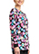 Cherokee Women's Snap Front Print Warm-up Jacket in Health-abet