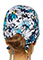 Cherokee Unisex Bold Blooms Printed Scrub Hat