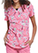 Cherokee Women's Divine Daisy Printed Round Neck Top