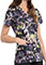 Cherokee Women's Nocturnal Branches Print V-Neck Top