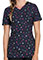 Cherokee Infinity Women's Dreaming About Stars Print V-Neck Top