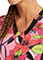 Cherokee iFlex Women's Retro Blooms Printed Scrub Top
