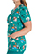 Cherokee Women's Safari Fun Print V-Neck Scrub Top