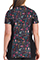 Cherokee Prints Women's Nurse Power Print Scrub Top