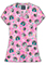 Cherokee Women's Nurse Sloth Print V-Neck Top