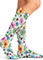 Cherokee Legwear Knee Compression Sock in Sweet Succulent