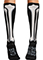 Cherokee Legwear Men's Compression Socks in Bad To The Bone