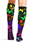 Cherokee Legwear Women's Compression Socks in Anti Social Butterflies