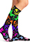 Cherokee Legwear Women's Compression Socks in Anti Social Butterfliesp
