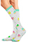Cherokee Legwear Women's Compression Socks in Cupcake Party