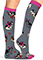 Cherokee Legwear Women's Compression Socks in Frenchie Kiss