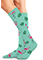 Cherokee Legwear Women's Compression Socks in Flamingo Life